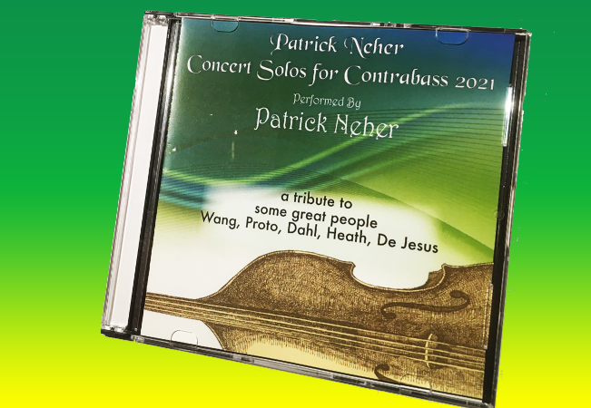 Patrick Neher Concert Solos 2021